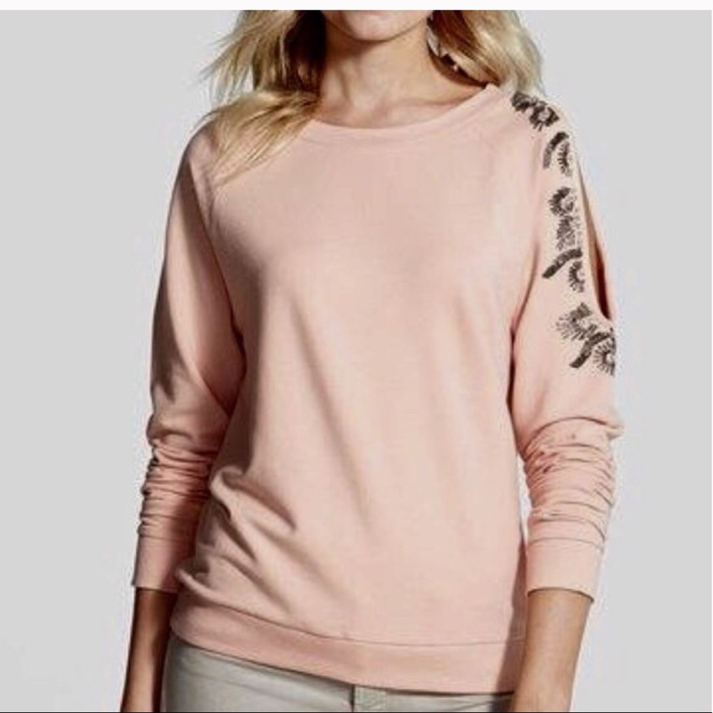 Small Chelsea28/Nordstrom Cold Shoulder Sweatshirt
